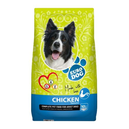 EURO DOG SZÁRAZ TÁP (R) 10KG CSIRKE