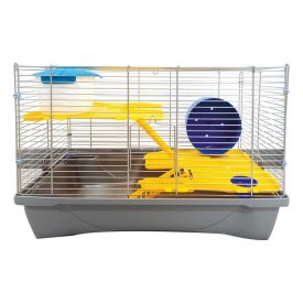 HAMSTER 11 FLAT HÖRCSÖGKETREC 58x38x32CM