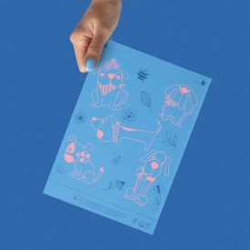 BAG ORGANI KUTYAPISZOK  ZACSKÓ BABYBLUE/DB