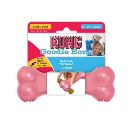 KONG KUTYAJÁTÉK GOODIE BONE S PUPPY PINK/BLUE