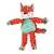 KONG Floppy Knots - Fox