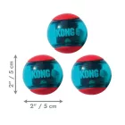 KONG Squeezz Action Red Ball S - 3 db
