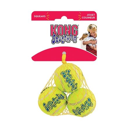 KUTYAJÁTÉK KONG SQUEAKAIR BALLS S 3DB-OS SÍPOLÓS