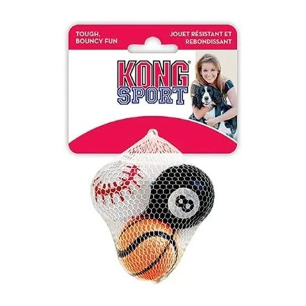 KONG KUTYAJÁTÉK SPORT LABDÁK  S 3DB-OS