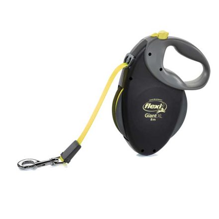 FLEXI PÓRÁZ GIANT TAPE BLACK-YELLOW XL  8M MAX 75KG