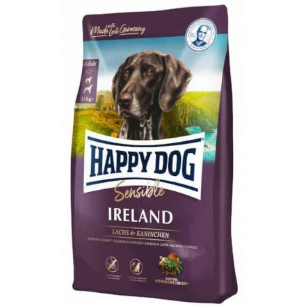 Happy Dog Sensible Ireland - Lazac és nyúlhús árpával és zabbal 4kg