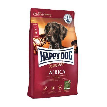 Happy Dog Sensible Africa - Strucchús és burgonya 12,5kg