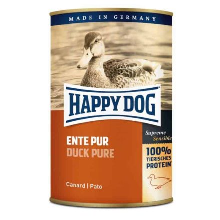 Happy Dog Konzerv kutyaeledel 400 g Kacsa