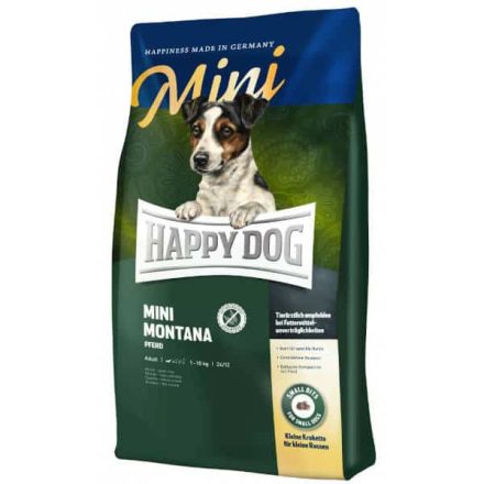 Happy Dog Mini Montana - Lóhús és burgonya 4kg