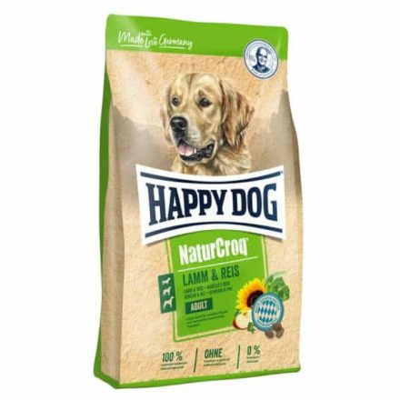 Happy Dog NaturCroq Bárányhússal és rizzsel 15kg