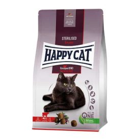 Happy Cat Sterilizált felnőtt macskáknak - marhás 1,3kg