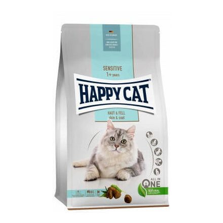 Happy Cat Sensitive Skin-Coat macskaeledel / 1,3 kg