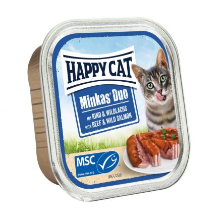 Happy Cat Duo macskaeledel 100 g Marha & Vadlazac
