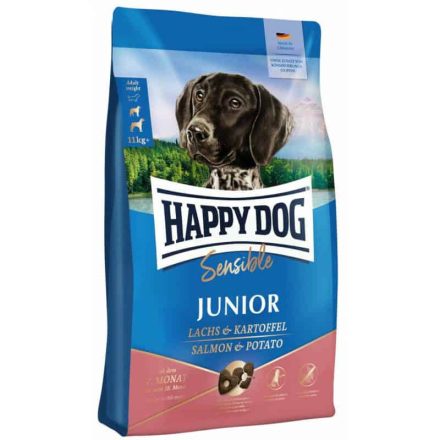 xHAPPY DOG SUPREME JUNIOR 1KG SAL/POT 