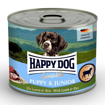 HAPPY DOG KONZERV PUPPY-JUNIOR 200G BÁRÁNY