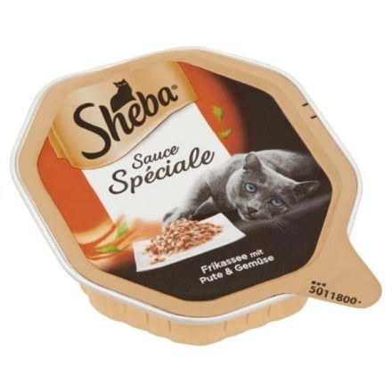 Sheba Sauce Alutálcás - zöldséges pulykaragu 85g