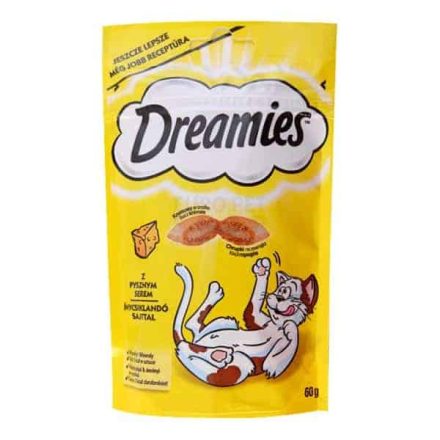 DREAMIES 180g Sajtos Jutalomfalat Macskáknak