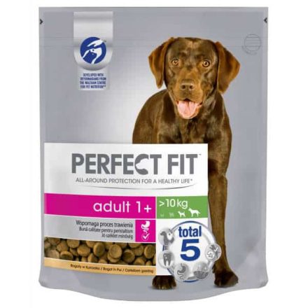 PERFECT FIT száraztáp csirkehússal felnőtt kutyák számára 1,4kg
