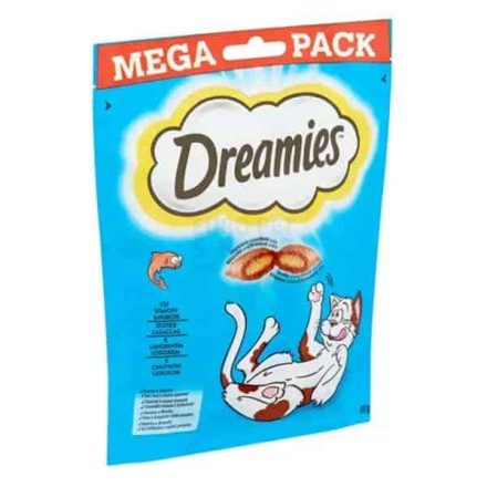 DREAMIES 180G Lazacos jutalomfalat Macskáknak