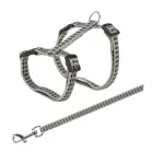 TRIXIE MACSKA HÁM+PÓRÁZ FÉNYVISSZAV 22-42CM 1,2M