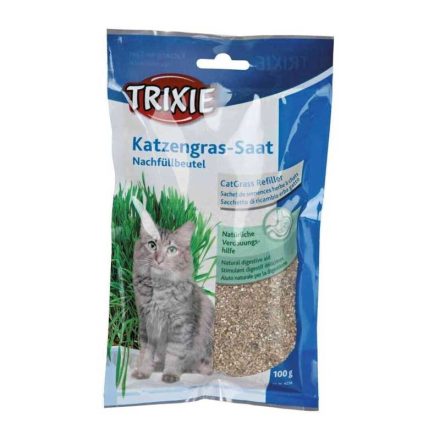 TRIXIE CATGRASS MACSKAFŰ 100G UTÁNTÖLTŐ