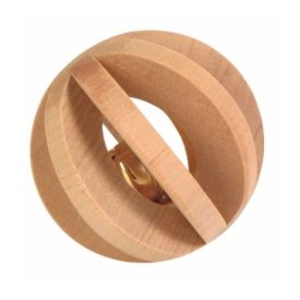 TRIXIE JÁTÉK FAGOLYÓ CSÖRGŐVEL 6CM RÁGCSÁLÓKNAK