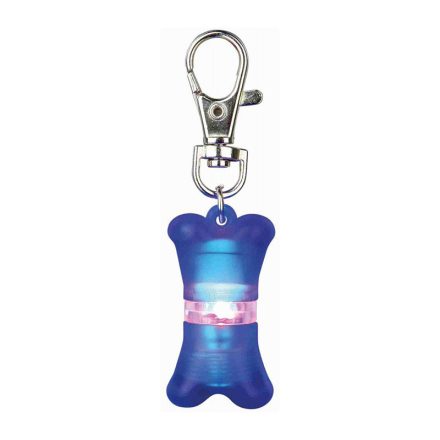 TRIXIE FLASHER CÍMTARTÓVAL 2X4CM KÉK