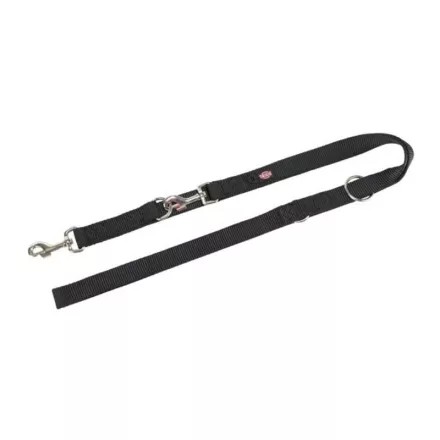 TRIXIE PREMIUM PÓRÁZ ÁLLÍTHATÓ M-L 2M FEKETE