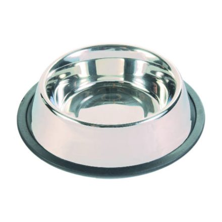 TRIXIE ROZSDAM ACÉL TÁL GUMIS TALP 2,8L/24CM #24855