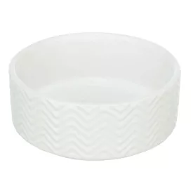 TRIXIE KERÁMIA TÁL NYOMOTT MINTÁS 1,6L/20CM FEHÉR