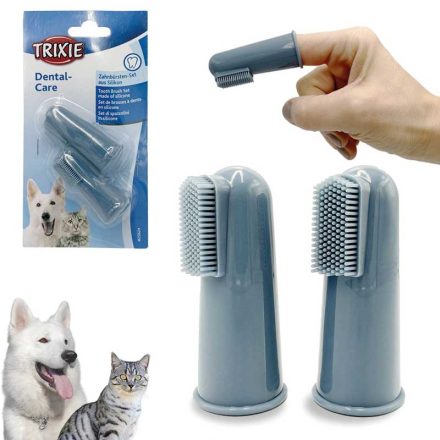 TRIXIE UJJRA VALÓ FOGKEFE 6CM/2DB SZILIKON