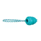 TRIXIE SUPER STRONG JUMPER KÖTÉLLEL 35CM TÜRKIZ TPR
