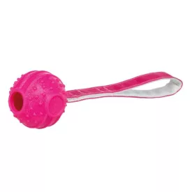 TRIXIE SOFT&STRONG LABDA SZÍJJAL 27CM PINK TPR