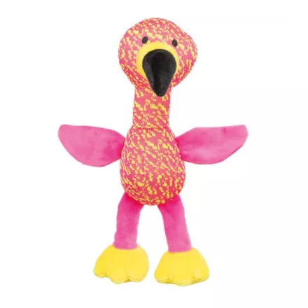 TRIXIE SZÖVET FLAMINGO KUTYAJÁTÉK 32CM PINK