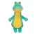 TRIXIE SZÖVET ALLIGATOR KUTYAJÁTÉK 29CM ZÖLD