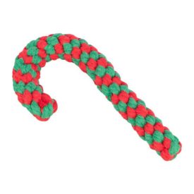 TRIXIE XMAS NYALÓKA FORMÁJÚ  19CM KÖTÉLJÁTÉK