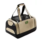 HORDOZÓTÁSKA KISÁLLAT  40x25x25CM BÉZS-FE