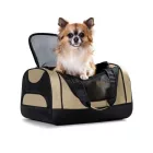 HORDOZÓTÁSKA KISÁLLAT  40x25x25CM BÉZS-FE