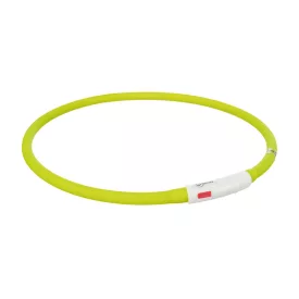 TRIXIE USB-S VILÁGÍTÓ NYAKÖRV  S-M ZÖLD 40CM/8MM