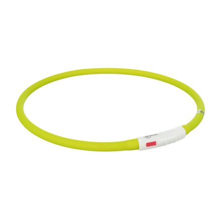 TRIXIE USB-S VILÁGÍTÓ NYAKÖRV  S-M ZÖLD 40CM/8MM