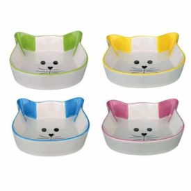 TRIXIE KERÁMIA TÁL MACSKA FORMA 0,25L/12CM 