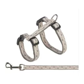 KT25 TRIXIE CAT HÁM+PÓRÁZ BÉZS-SZÜR 27-45CM 1,2M