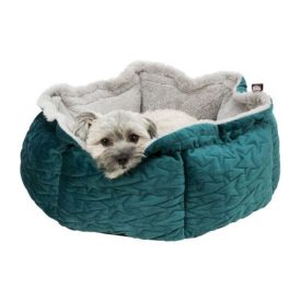 TRIXIE ESTELLE ÁGY SZÜRKE/ZÖLD 50CM