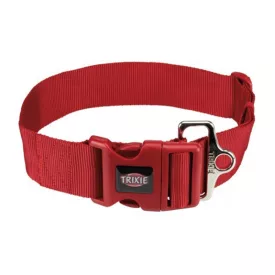 TRIXIE PREMIUM TEXTIL NYAKÖRV RED M-L 40-60CM/50MM
