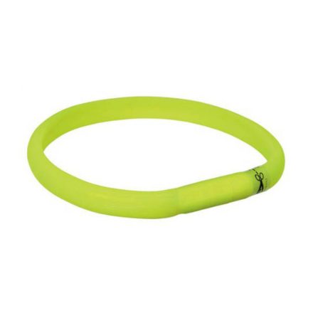 TRIXIE USB-S VILÁGÍTÓ NYAKPÁNT L-XL ZÖLD