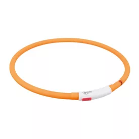 TRIXIE USB-S VILÁGÍTÓ NYAKÖRV L-XL NARANCS