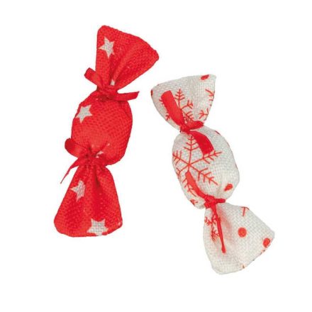 TRIXIE XMAS CUKORKA JÁTÉK CICÁKNAK 11CM 2DB-OS