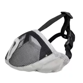 TRIXIE SZÁJKOSÁR RÖVID ORRÚ KUTYÁK S-M 31CM SZÜRKE