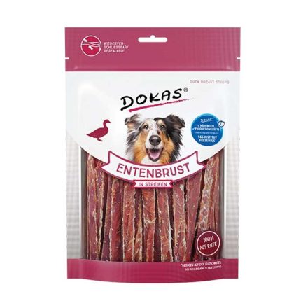 DOKAS SZÁRÍTOTT CSÍKOK 250G KACSAMELL