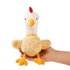 MAX & MOLLY PLÜSSJÁTÉK SÍPOL Chicken Eggsy 31CM